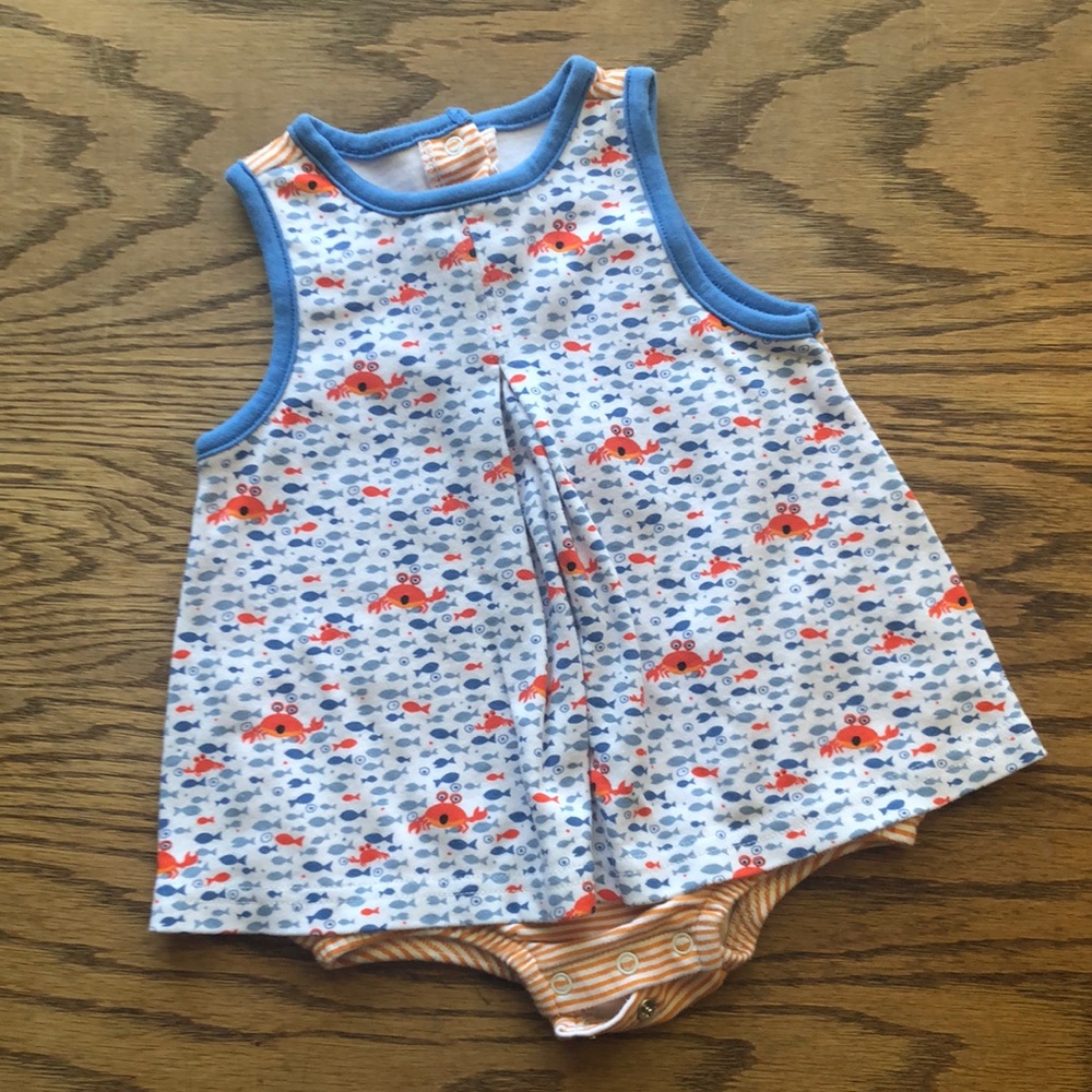 ⭐️ Zutano Baby Girl’s Sleeveless Bodysuit Dress